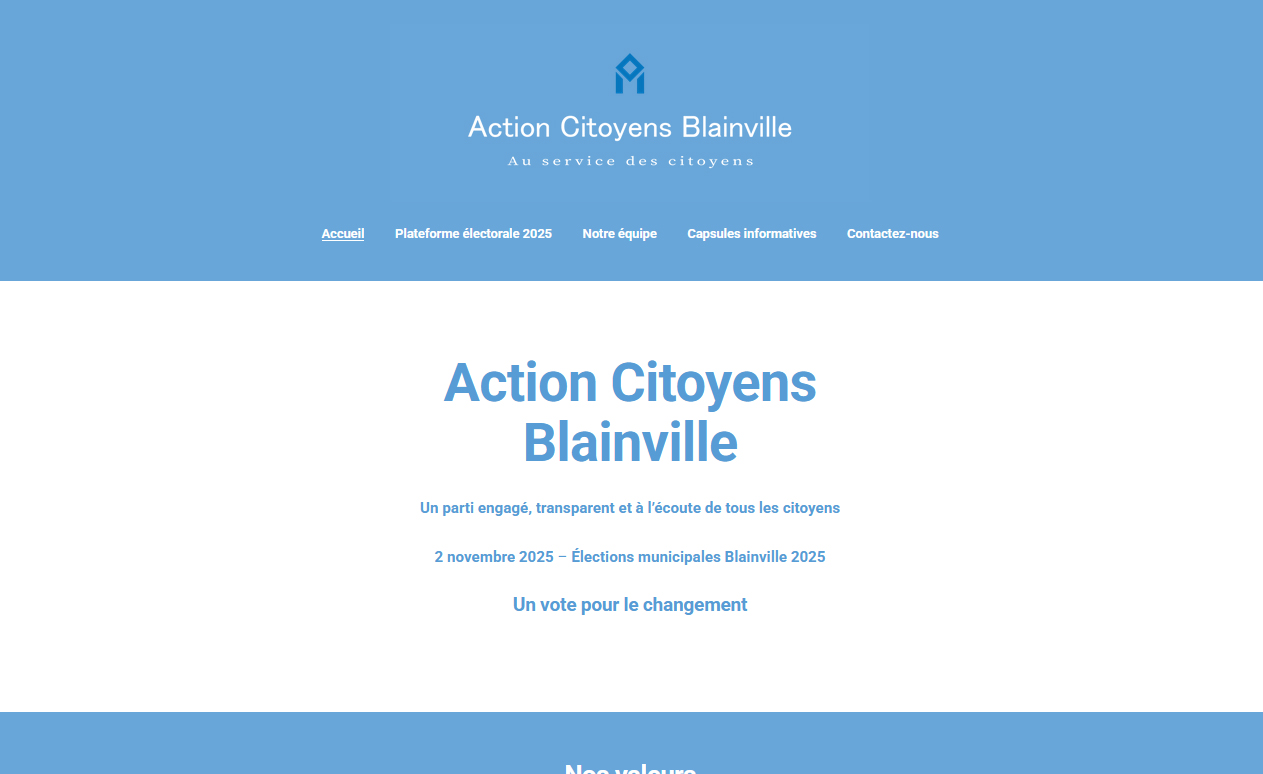 Accueil - Action Citoyens Blainville